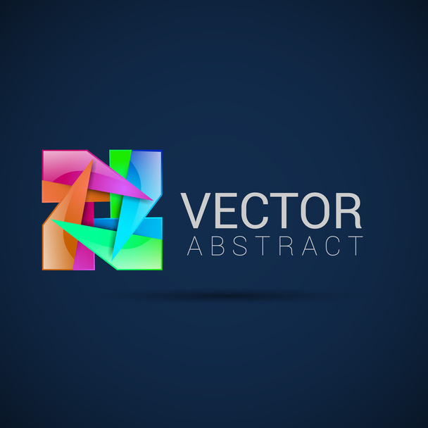 Abstract Logo template set. Icons for any type of business. Vector. - Vector, Image