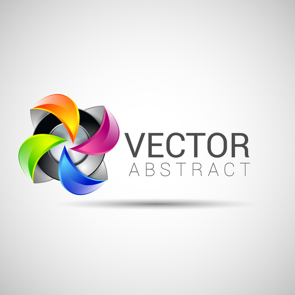 Abstract Logo template set. Icons for any type of business. Vector. - Vektori, kuva