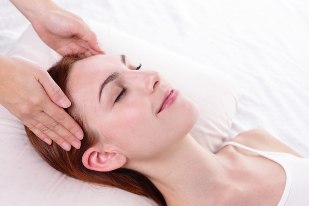 Young woman enjoying massage - Photo, image