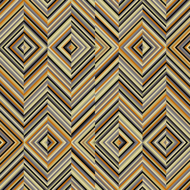 Seamless vector image. Abstract ribbons pattern. Regular herringbone lines texture. - Vektor, kép