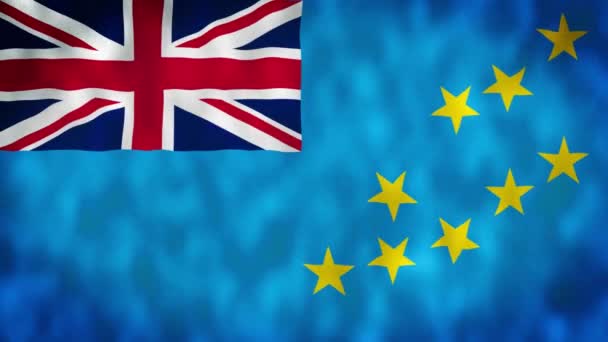 Tuvalun lippu. Tuvalu lippu
 - Materiaali, video