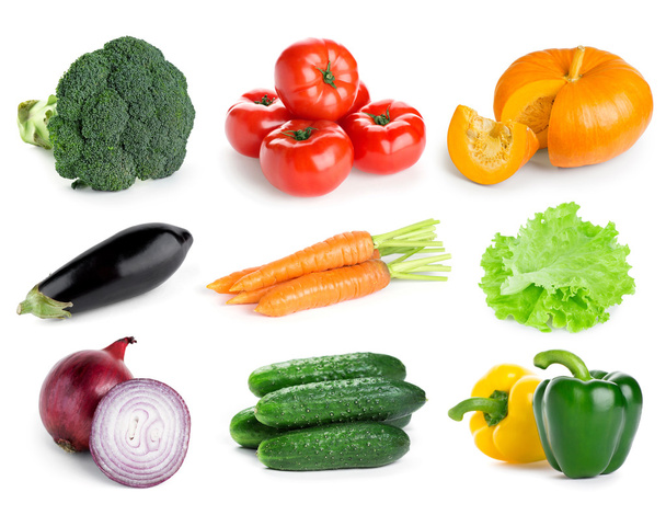 Collection of fresh vegetables - Foto, Bild