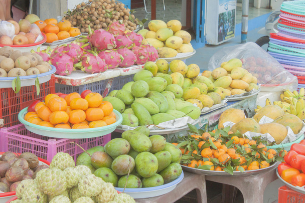 gyümölcs piac - Fotó, kép