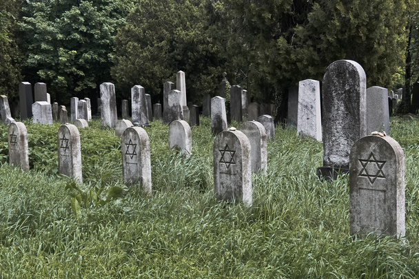 látogatott zsidó névtelen graves - Fotó, kép