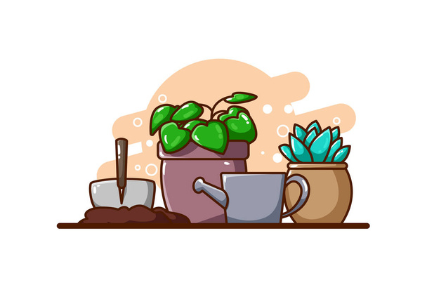 Plants icon illustration design - Wektor, obraz