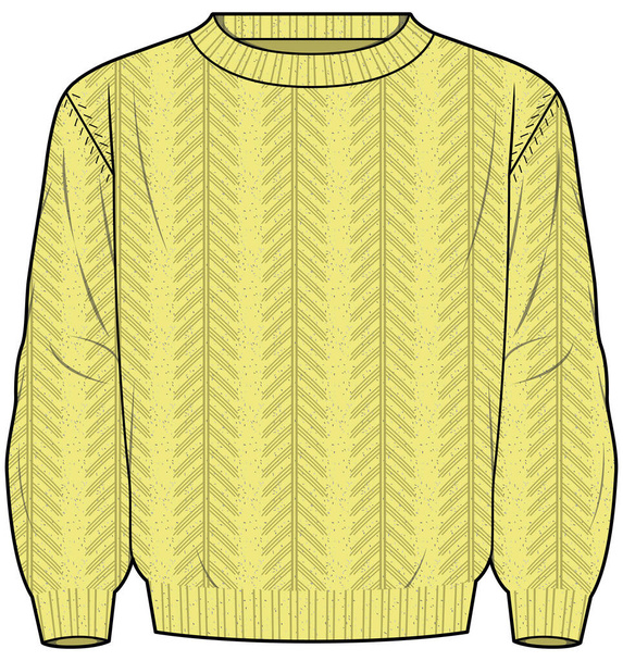 Pullover Vektor Illustration Hintergrund - Vektor, Bild