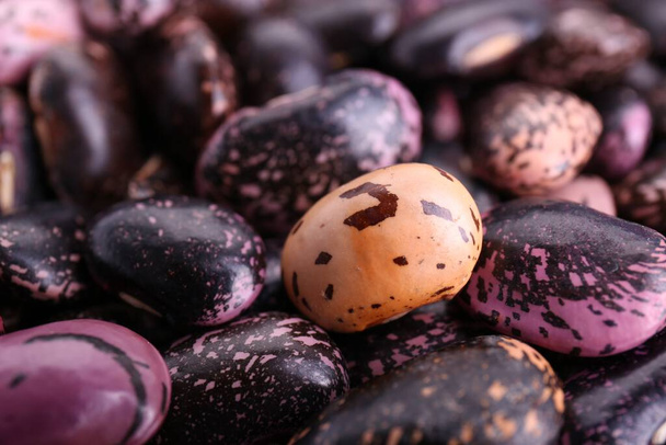 Many dry kidney beans as background, closeup - Photo, image