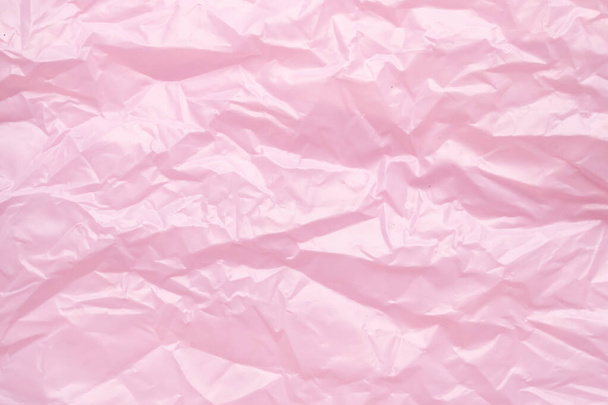 Pink plastic bag texture background - Zdjęcie, obraz