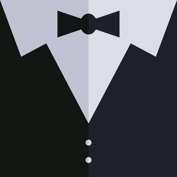 Beautiful tuxedo background - Vector, Image