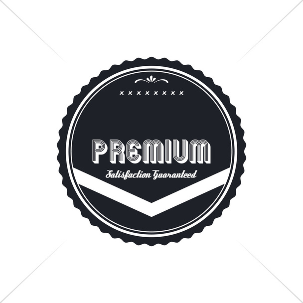 Premium σήμα ετικέτα εικονογράφηση - Διάνυσμα, εικόνα