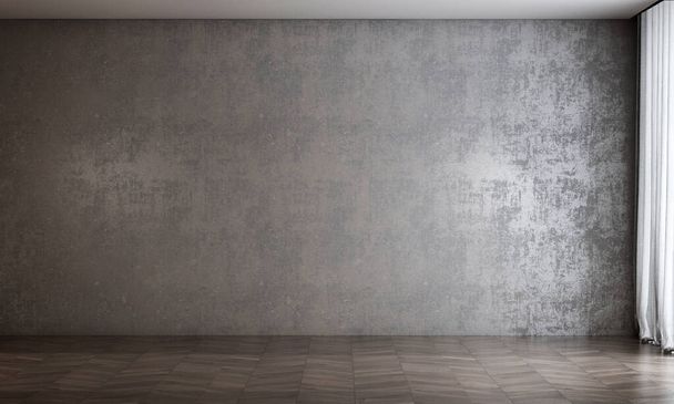 loft moderne salon et mur en béton texture fond design intérieur - Photo, image