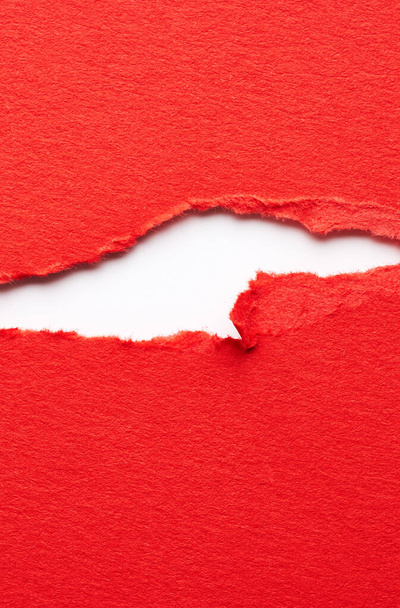Ripped paper with hole minimalistic abstract background - Φωτογραφία, εικόνα