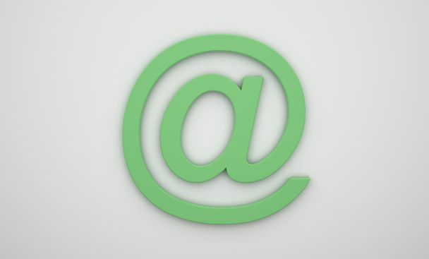 Email icon 3d - Φωτογραφία, εικόνα