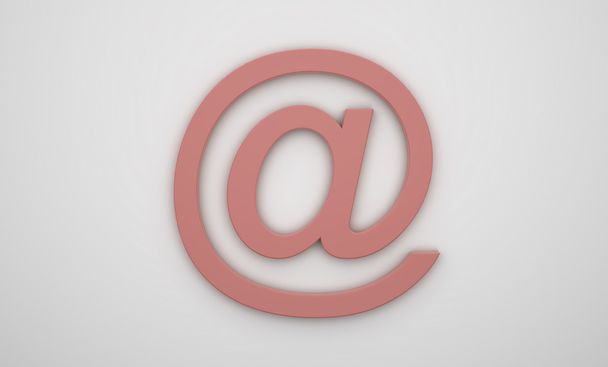 Elektronikus levél ikon 3d - Fotó, kép