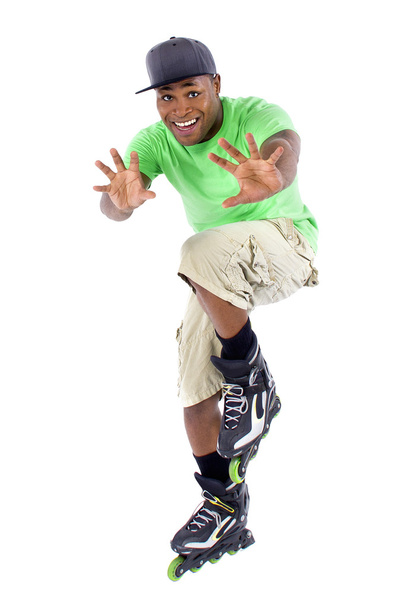 Man on rollerblade skates - Fotó, kép