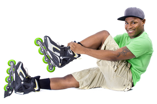 Man on rollerblade skates - Fotografie, Obrázek