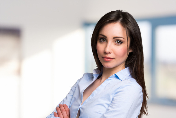 Businesswoman with crossed arms - Photo, Image