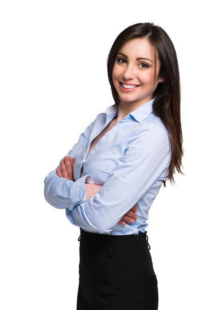 Businesswoman with crossed arms - Photo, image