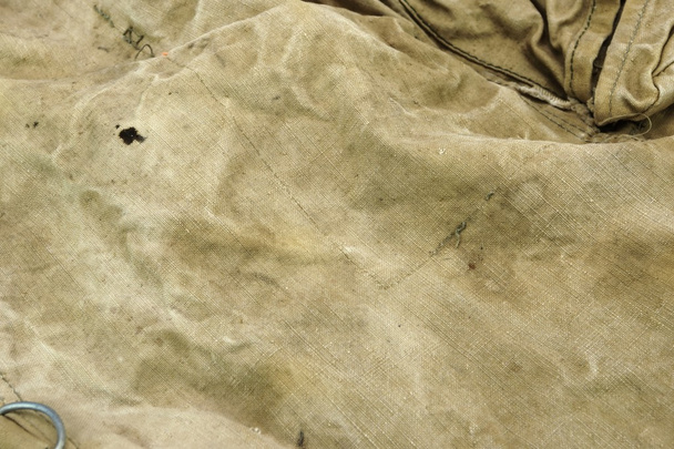 Viharvert, katonai vászon táska anyagmintás háttér - Fotó, kép