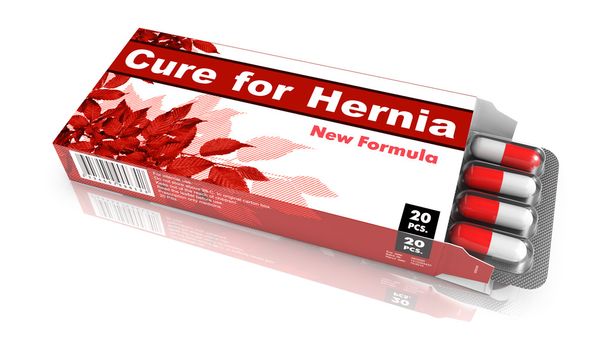 Cura para Hernia - Pack Rojo de Píldoras
. - Foto, Imagen
