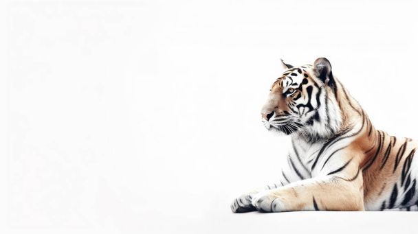 τίγρης στο χιόνι - Φωτογραφία, εικόνα