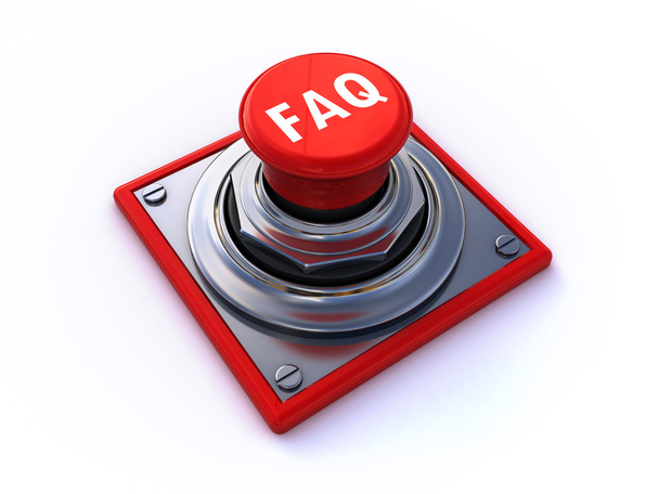 Faq button - Photo, Image