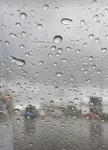 raindrops on the glass - Φωτογραφία, εικόνα