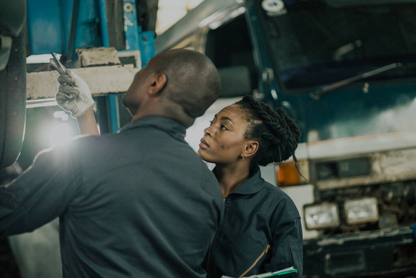 Auto mechanic supervisor directly coaches, mentors, and trains the trainee staff in technical procedures. Giving advice and feedback to improve all related skills. Focusing on personal development. - Photo, image