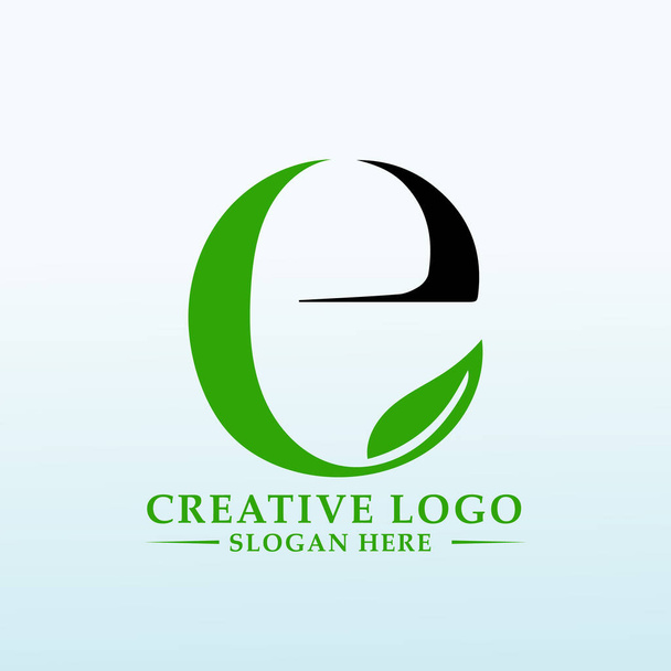 Yeni nesil E harfi için bir logo tasarla. - Vektör, Görsel