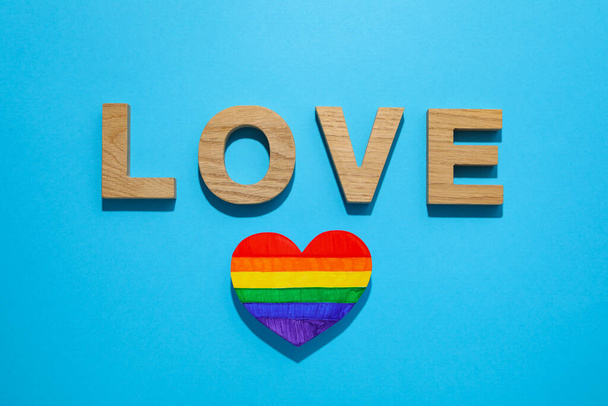 Composición para Orgullo y concepto de comunidad LGBTQ - Foto, Imagen