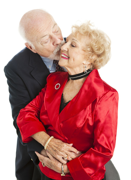 Holiday Seniors - Kiss for Her - Photo, Image