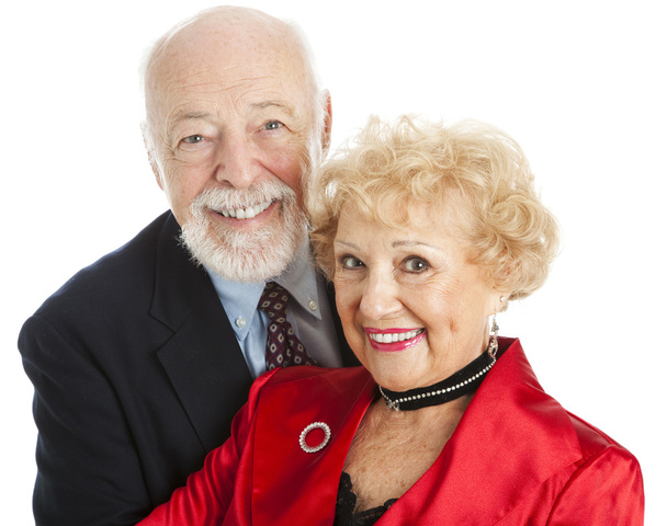 Senior Couple Closeup Portrait - Fotografie, Obrázek