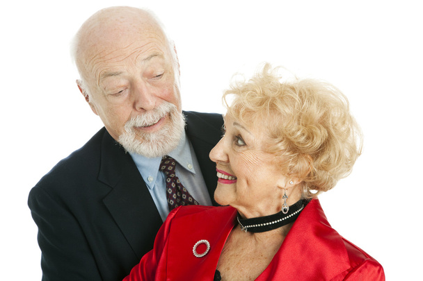 Senior Couple Flirting - Fotó, kép