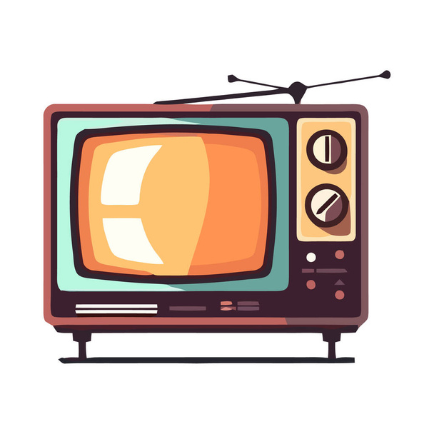Старомодне телемовлення сучасні технології ізольовані
 - Вектор, зображення