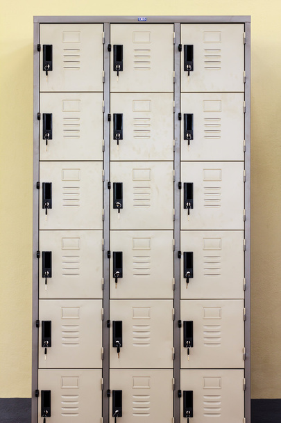 Lockers cabinets in a locker room. - Photo, Image