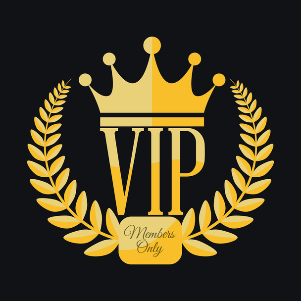 VIP tag  - Vektor, kép