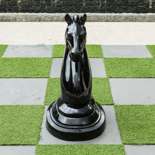 Büyük at satranç - Fotoğraf, Görsel