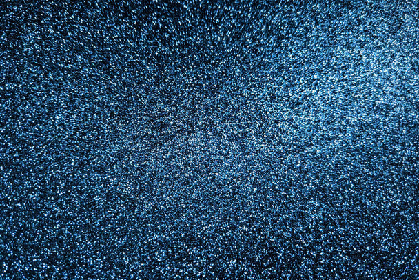 Abstract navy blue color glitter texture background. - Photo, Image