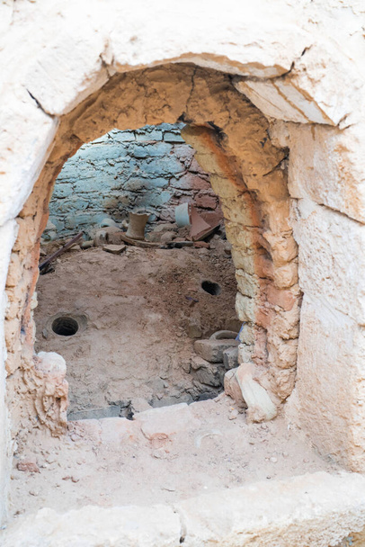 Oficina de cerâmica em Djerba, uma grande ilha no sul da Tunísia - Foto, Imagem
