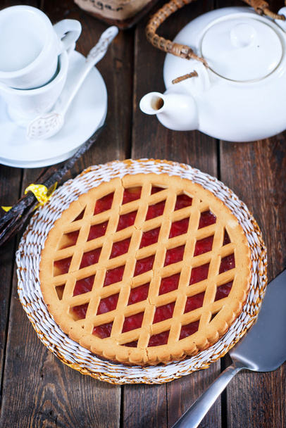 Homemade cherry pie  - Foto, afbeelding