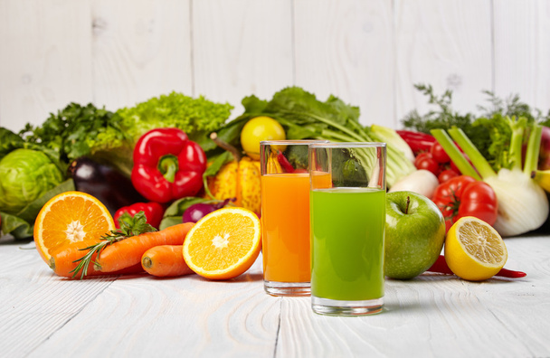 Various Freshly Vegetable Juices for Detox - 写真・画像