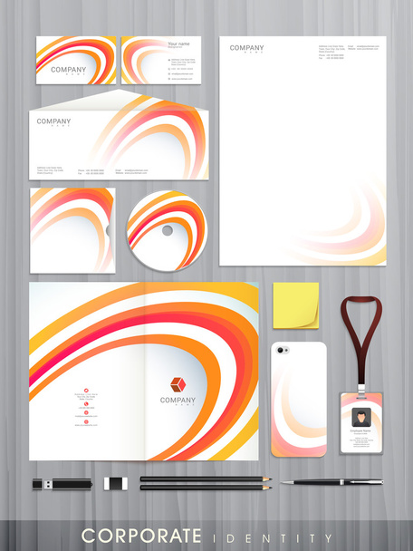 Corporate identity for your business. - Vector, Imagen