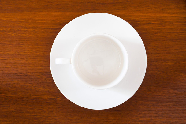 空のコーヒーカップ - 写真・画像