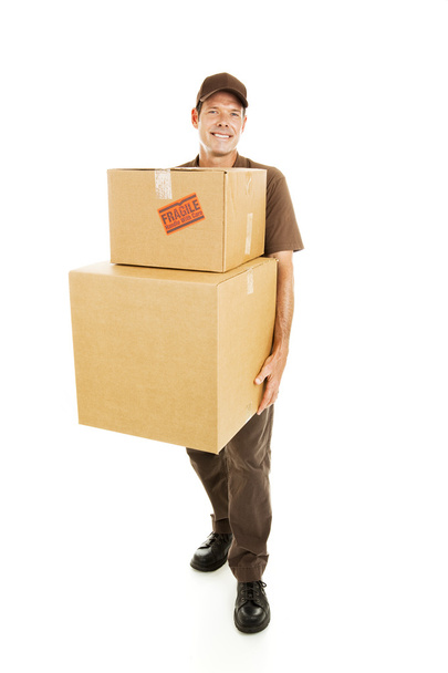 Strong Delivery Man - Foto, imagen