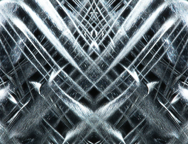 Iluzja kolorowe aluminium liści psychodeliczny design błyszczące opowieści nowoczesny tech party ulotki tło wysokiej jakości druki dużych rozmiarów - Zdjęcie, obraz