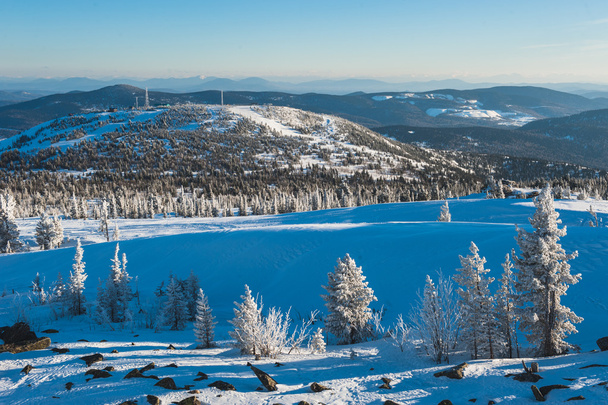 Ski resort sheregesh, tashtagol okres, kemerovo region, Rusko - Fotografie, Obrázek