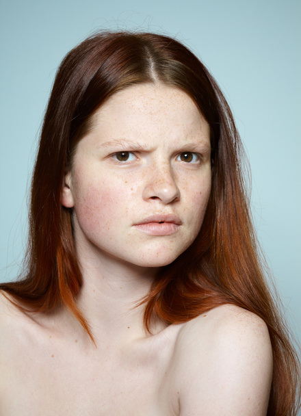 Red Haired Teenager - Fotoğraf, Görsel