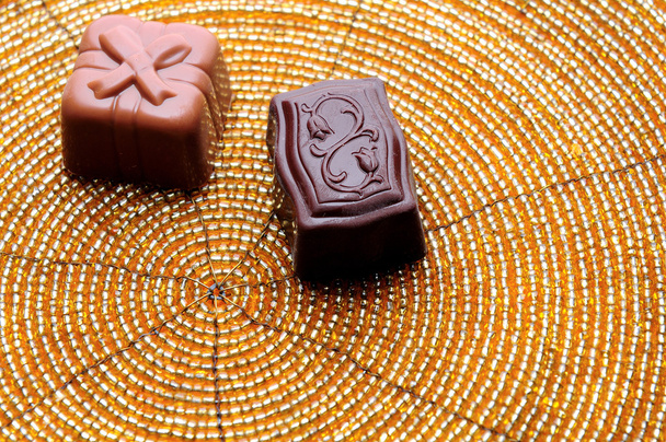 Various chocolate candies - Photo, Image