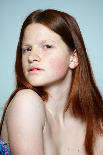 Red Haired Teenager - Foto, imagen