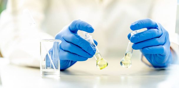 biochemical scientific research in the laboratory.  - Photo, Image